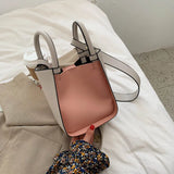 Women's Retro One-shoulder Bucket Bag Messenger Bag