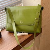 Retro Large-capacity Shoulder Bag 2022 Fashionable All-match Messenger Bag