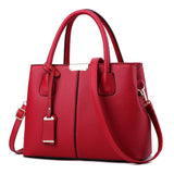 High-capacity Messenger Bag PU Handbag Female Shoulder Bag