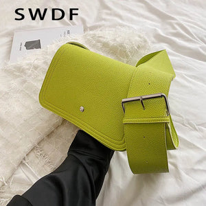High Leather Female Bag Underarm Shoulder Bags Crossbody Bags For Women