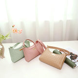 PU Leather Shoulder Bag Women Tote Small Clutch