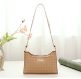 PU Leather Shoulder Bag Women Tote Small Clutch