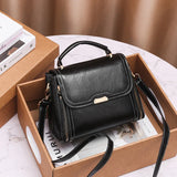 Portable Lady Messenger Bag Autumn Small Square Bag