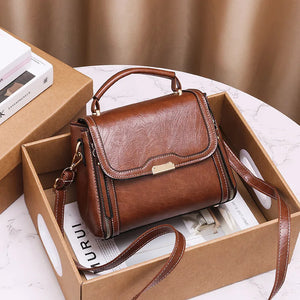 Portable Lady Messenger Bag Autumn Small Square Bag