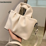 Retro Bag Handbags Ladies Western Style Fold Messenger Bag Shoulder Bag