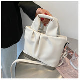Retro Bag Handbags Ladies Western Style Fold Messenger Bag Shoulder Bag
