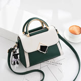 Messenger Women's Bag Summer Shoulder Bag Contrast Versatile Handbag