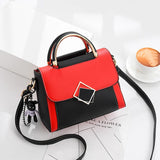Messenger Women's Bag Summer Shoulder Bag Contrast Versatile Handbag