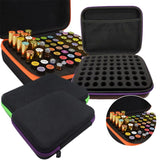Travel 63 Bottle Essential Oil Carry Case Aromatherapy Holder Storage