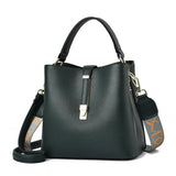 One-shoulder Messenger Bag Female Autumn Bucket Pu Large-capacity Handbag