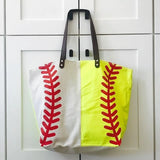 Canvas Tote Bag Reusable Cotton Grocery Shopping Ball Print