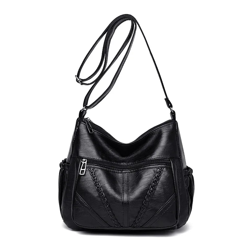 Large-Capacity Women's Shoulder Bag Handbag Tote Messenger Bag