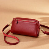 High-Quality Cowhide Women's Shoulder Bag Mini Small Bag Crossbody Phone Bag