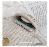 Striped Mobile Phone Bag Messenger Bag for Women
