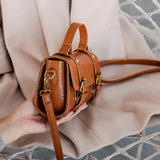 Large Capacity Leather Shoulder Bag Handbag