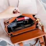 Large Capacity Leather Shoulder Bag Handbag