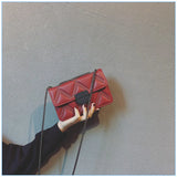 High-Quality Niche Bag Women's Metal Chain Square Bag