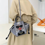 High Women's Leather Handbag Bonded Bag 2021