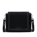 Women's PU Messenger Bag Chain Shopping Small Square Bag