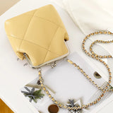 Fashionable Mini Diamond Small Square Bag