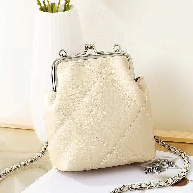 Fashionable Mini Diamond Small Square Bag