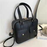 Women Shoulder Bag Large Capacity Hand Carry Student Commuter Bag