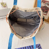 Teenage Messenger Bag Large-Capacity Waterproof Retro Shoulder Bag