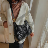 Retro Shoulder Bag Autumn Winter Women Tote Bag