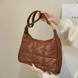Retro Shoulder Bag Autumn Winter Women Tote Bag