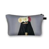 Hijab Muslim Girl Makeup Bag Organizer