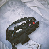 Hip Hop Chest Bag Unisex Streetwear Chest Rig Fanny Pack Multi-pocket