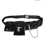 Hip Hop Chest Bag Unisex Streetwear Chest Rig Fanny Pack Multi-pocket