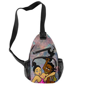 YNW Melly Chest Bag Waterproof Crossbody Boys/Girls Shoulder Outdoor Sports