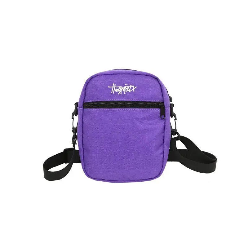 Hip Hop Casual Messenger Bag Mini Shoulder Couple Phone Pouch