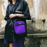 Hip Hop Casual Messenger Bag Mini Shoulder Couple Phone Pouch