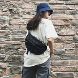 Hip Hop Techwear Crossbody Bags Men Women Motorcycle Tactical Chest Bag