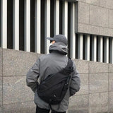 Japanese Street Sports Messenger Bag Large-Capacity Chest Shoulder Bag