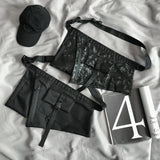 Hip-hop Streetwear Tactical Chest Bag Men Waist Pack