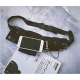 Hip hop Women Waist Bag Geometric Waist Pack Polyester Phone Pouch