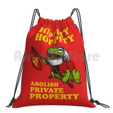 Abolish Private Backpack Drawstring Bag Waterproof Gym Bag