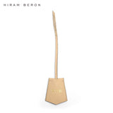 Hiram Beron Monogram Italian Leather Key Bell with Ring