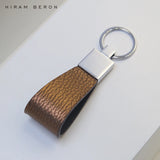 Monogram Leather Key Holder Golden Dropship