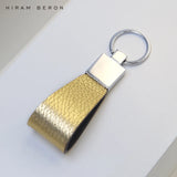 Monogram Leather Key Holder Golden Dropship
