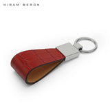 Italian Cow Leather Croco Key Holder Accessories