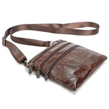 Leather Business Bag for Men, Shoulder & Inclined Shoulder Bag