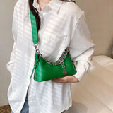 Hit Chains Underarm Bag Women Handbags Brands Shoulder Crossbody Bag Small Soft