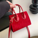 Women's PU Leather Handbag Small Satchel Shoulder Crossbody Bag