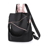 Preppy Style Backpack Women Casual Travel Handbags