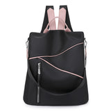 Preppy Style Backpack Women Casual Travel Handbags