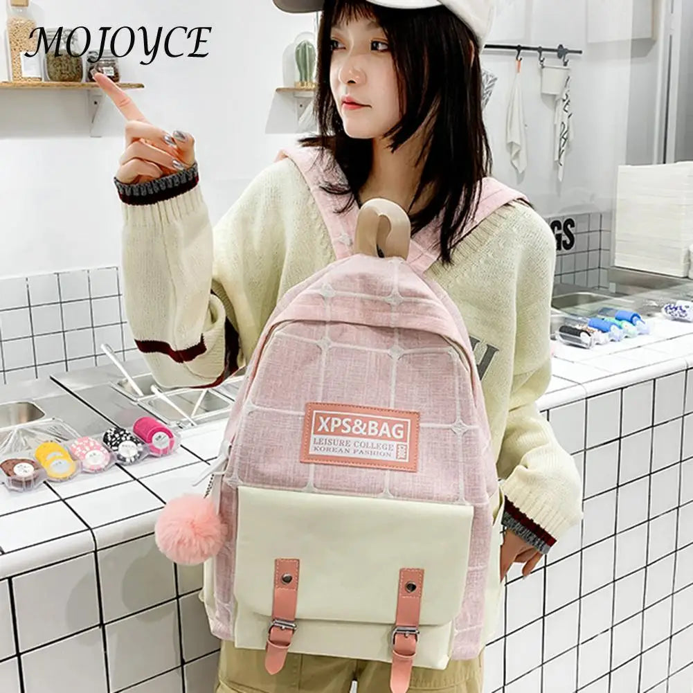 Large School Backpack for Teen Girls Outdoor Travel Bag Female School Bag Suppli